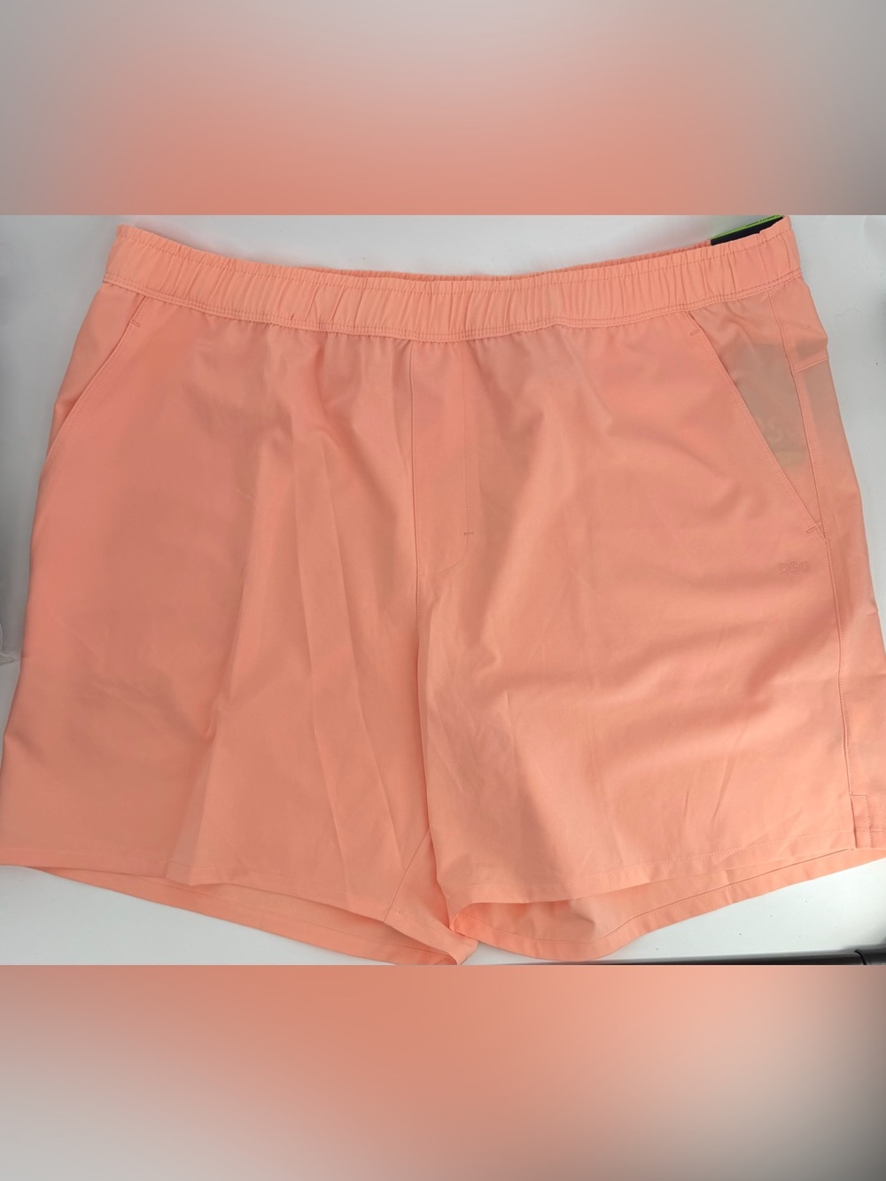 Men’s DSG Peach Elastic Waist Shorts